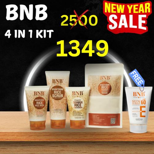 Korean (BNB) Rice Facial Kit 4 in 1