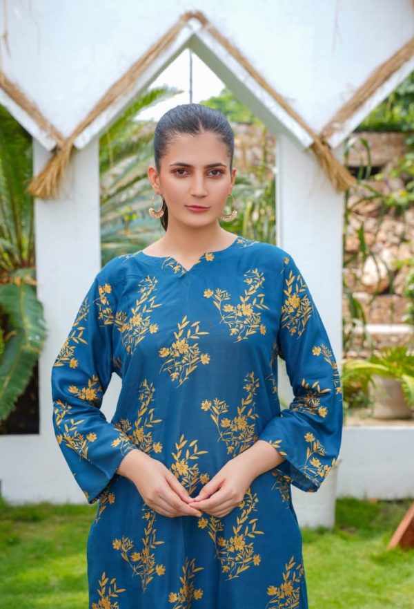 Daffodil Print 2pc Dress